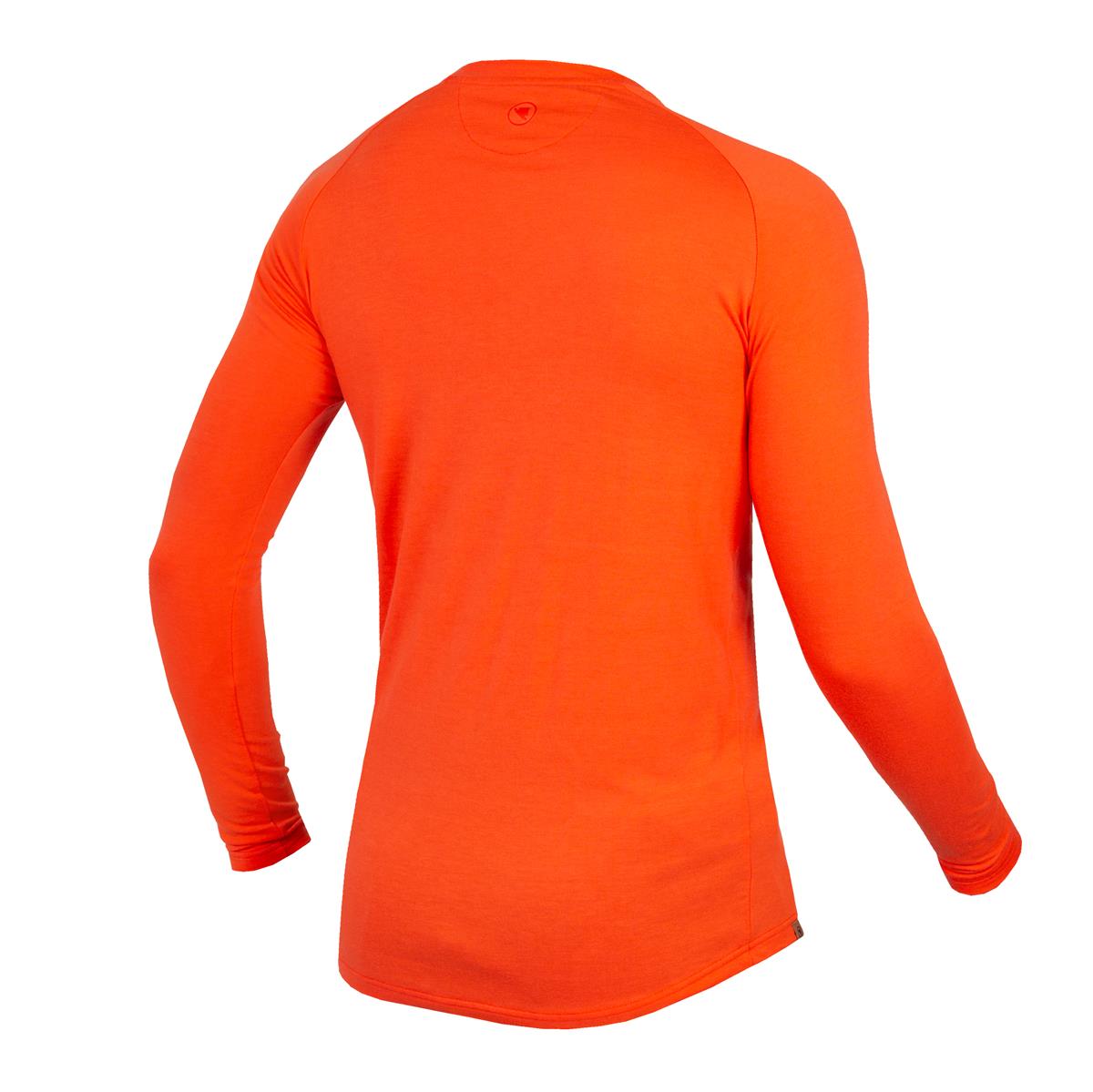 BaaBaa Blend Baselayer (langarm) - Paprika