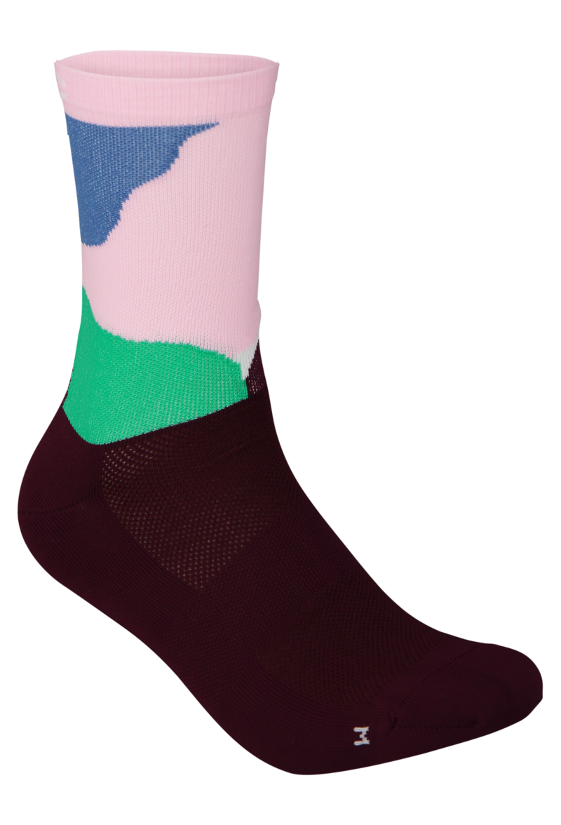 Essential Print Sock - Color Splashes Multi Opal/Basalt