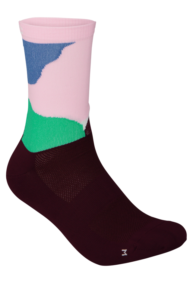 Essential Print Sock - Color Splashes Multi Opal/Basalt