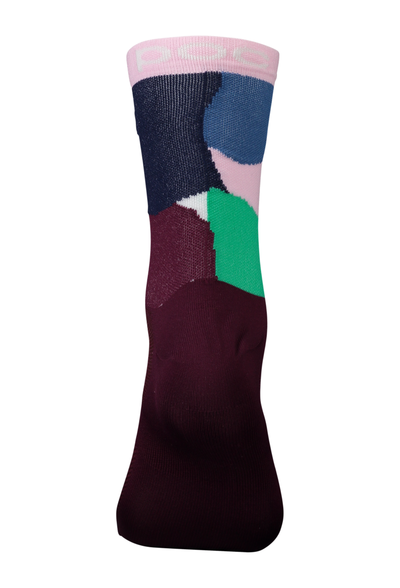 Essential Print Sock - Color Splashes Multi Opal/Basalt