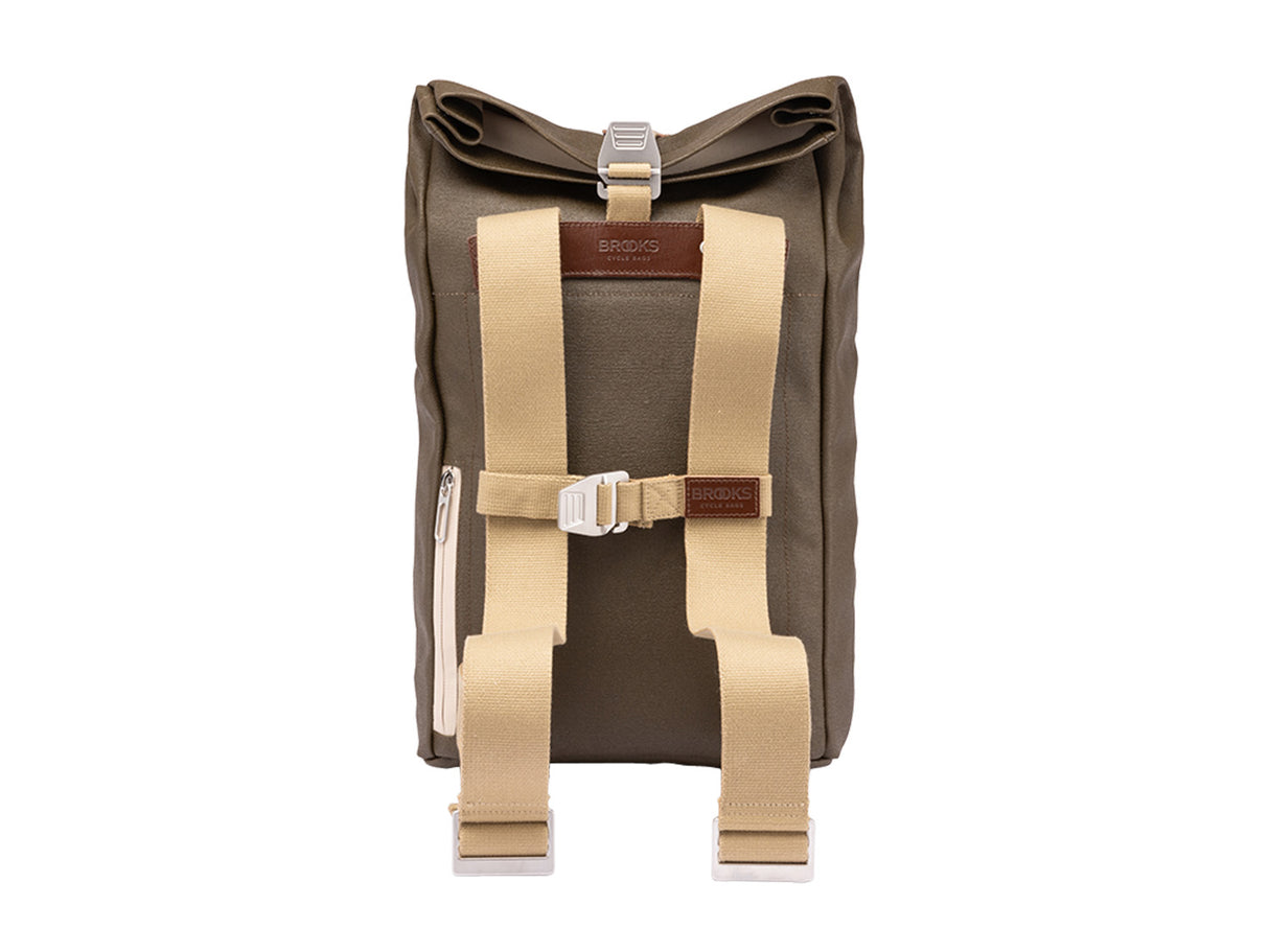 Pickwick Baumwoll-Canvas-Tasche 12L - Moos