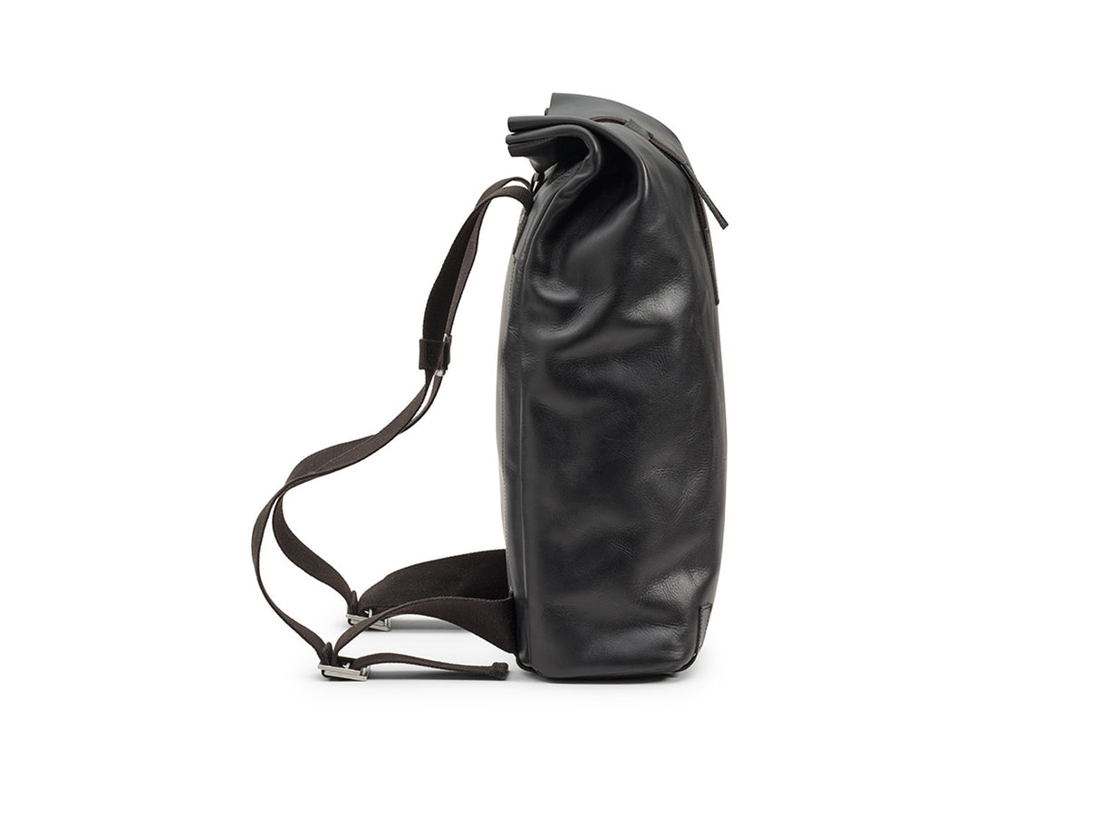 Pickwick Harte Ledertasche 26L - Schwarz