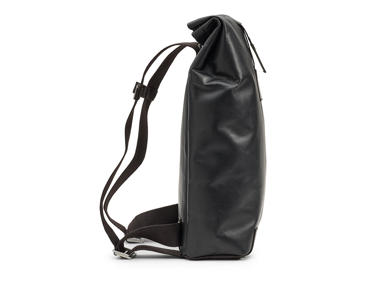 Pickwick Reflektierende Ledertasche 26L Schwarz