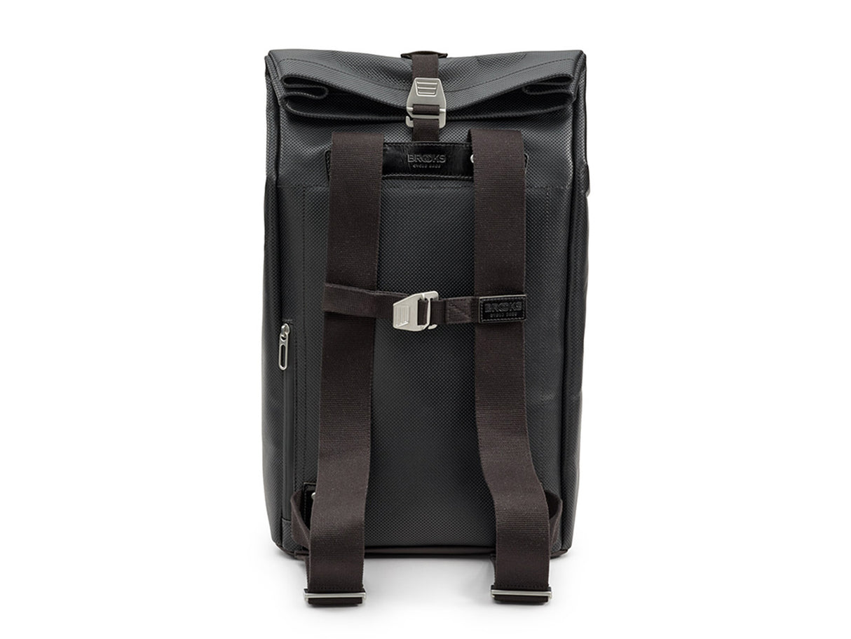 Pickwick Reflektierende Ledertasche 26L Schwarz