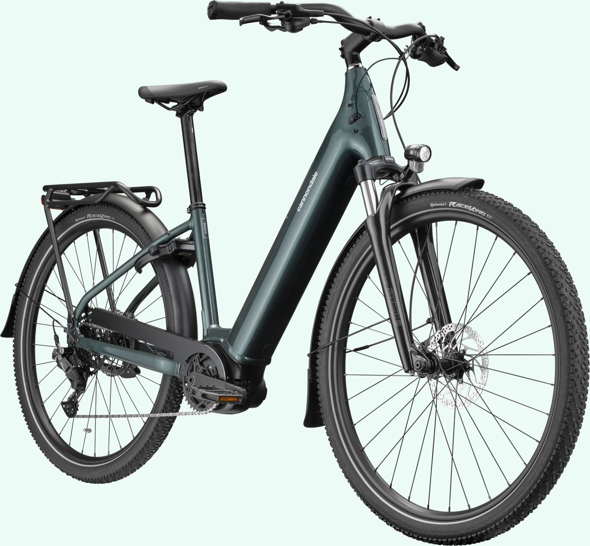 Tesoro 3+ Low Step-Thru, 625 Wh - Gunmetal Green