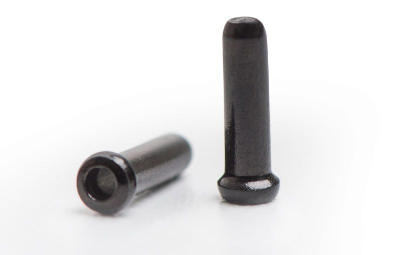 OL Zugendhülsen Alu - schwarz