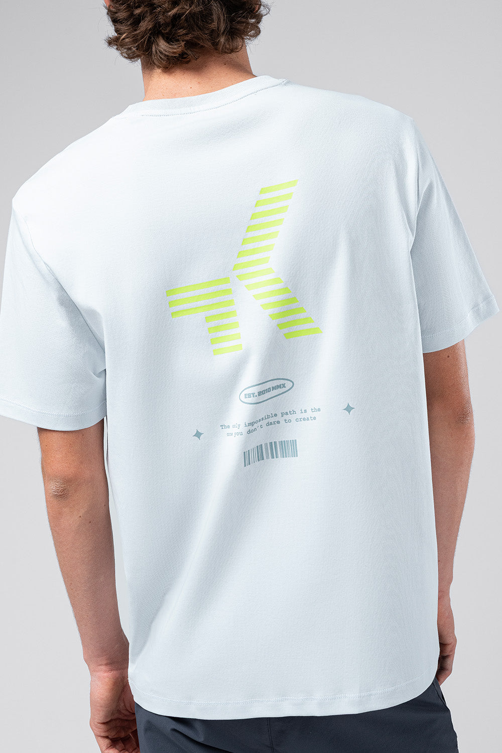T-Shirt Over Ride - Pearl Blue