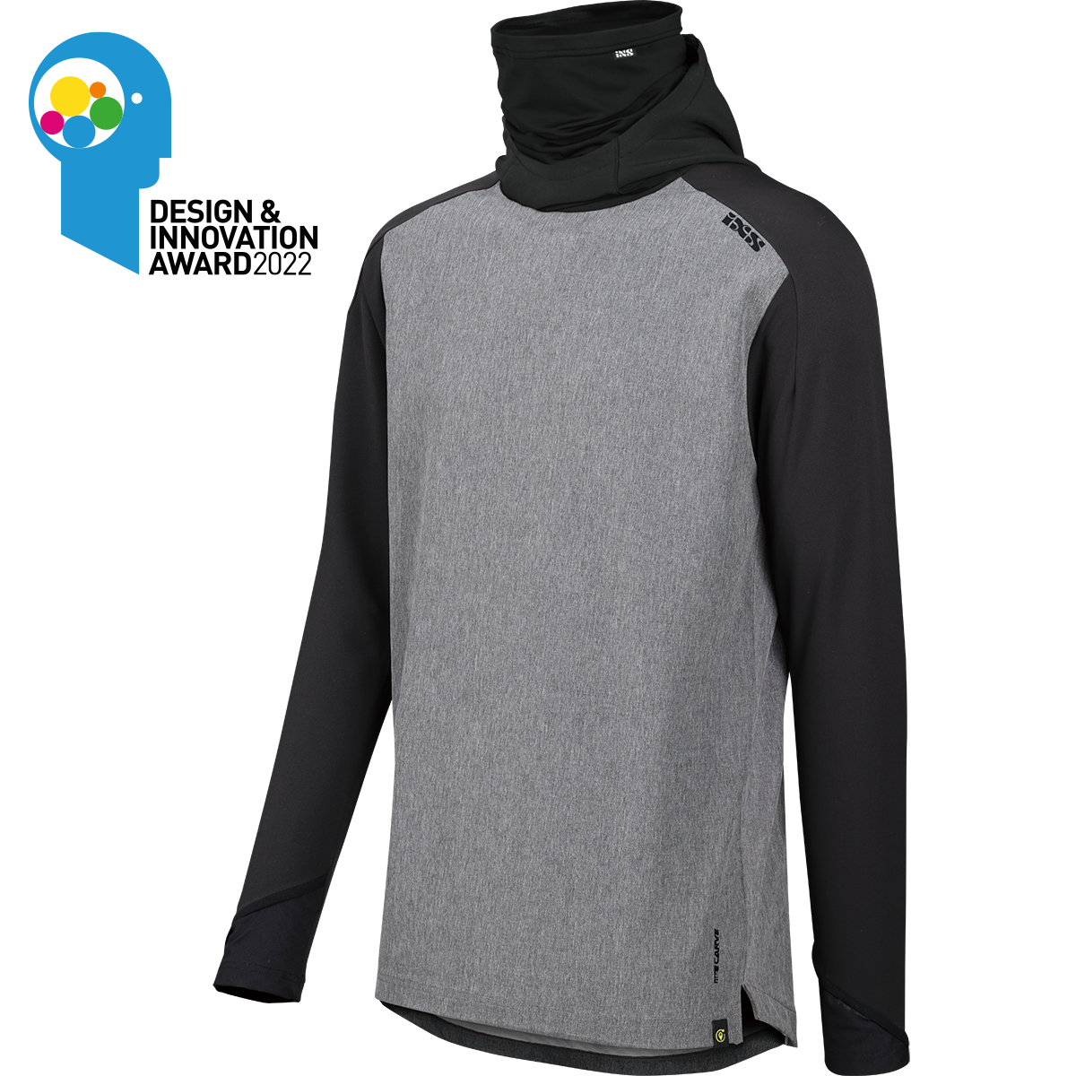 Carve Digger Hooded Jersey graphit-schwarz iXS