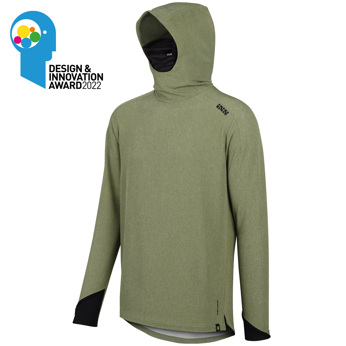 Carve Digger Hooded Jersey olive iXS