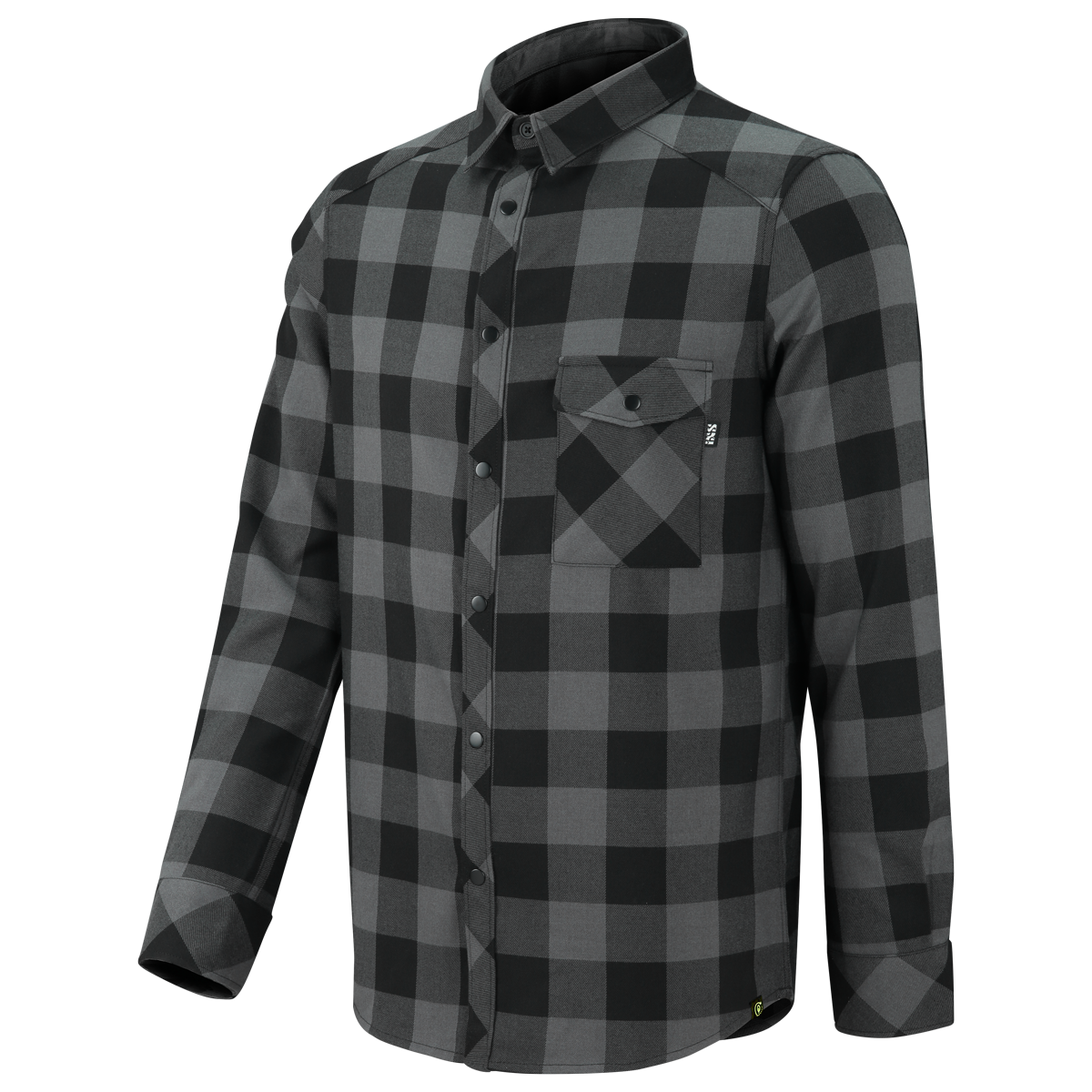 Carve Digger Shirt langärmlig - Grau/Schwarz iXS