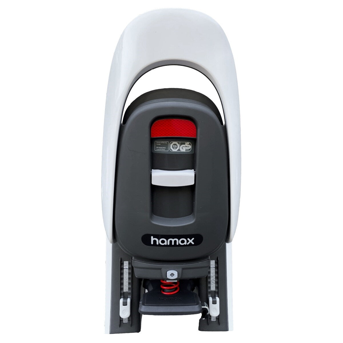 Caress Kindersitz für Gepäckträger - grau/weiß/schwarz