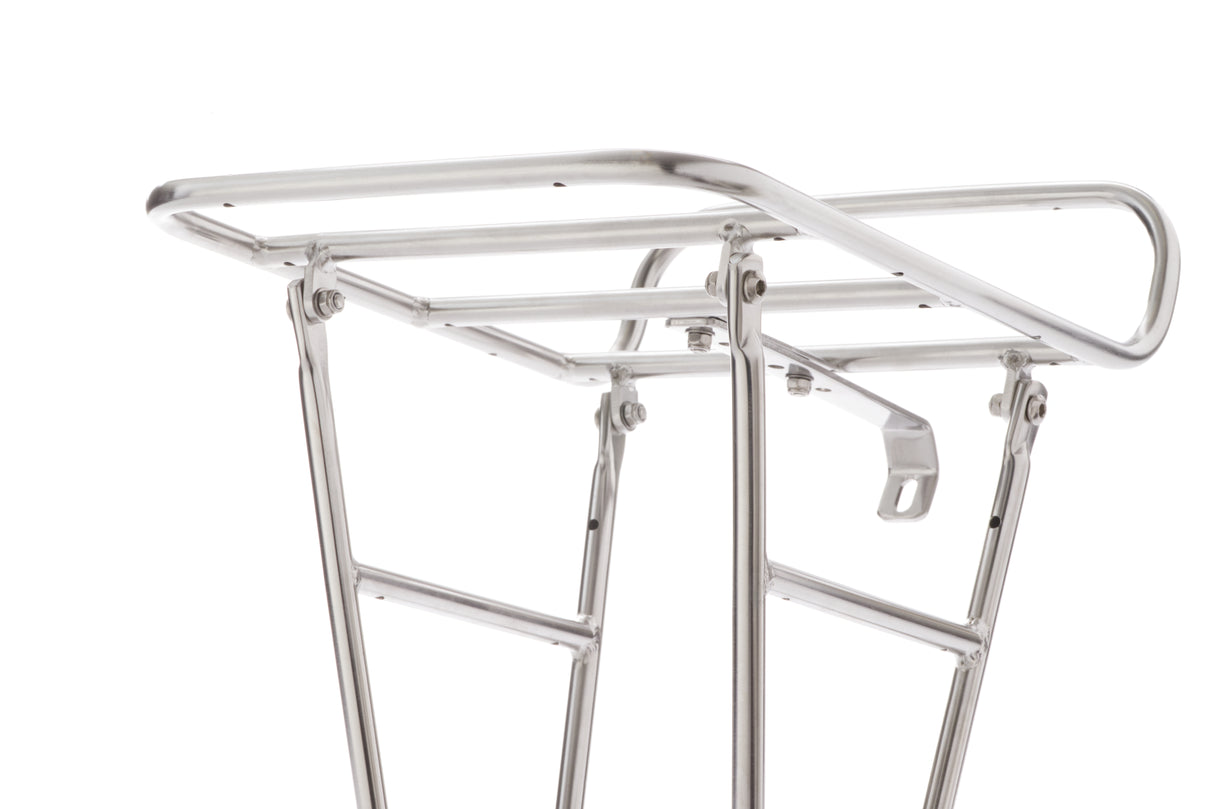 Commuter Front Rack Aluminium - Poliert