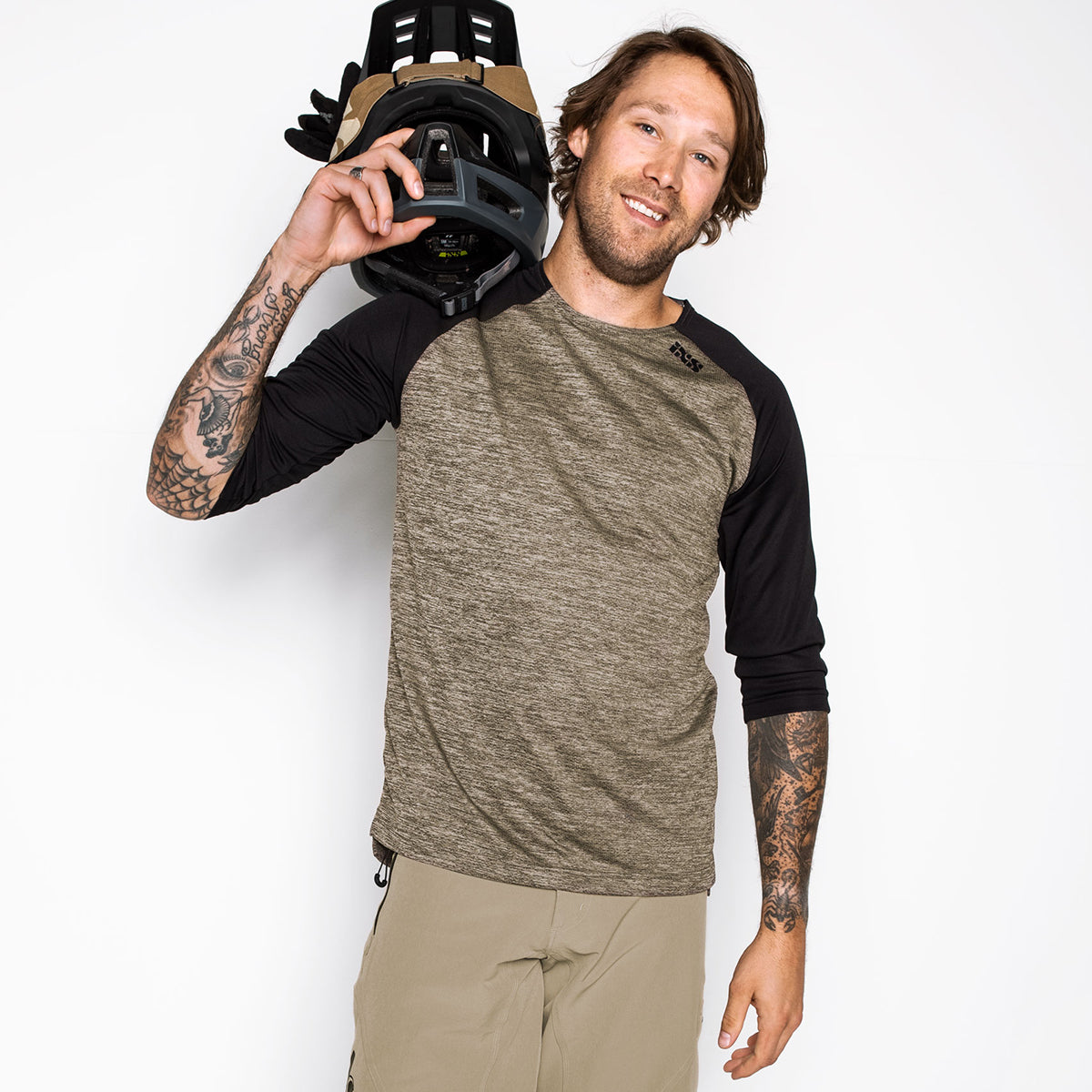Carve X Jersey - Khaki/Black