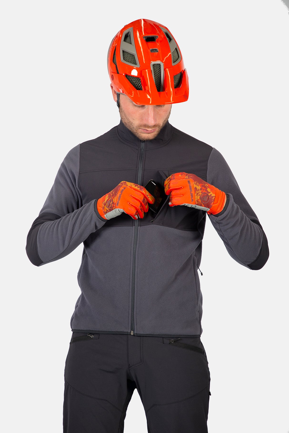 Hummvee Full Zip Fleece - Schwarz