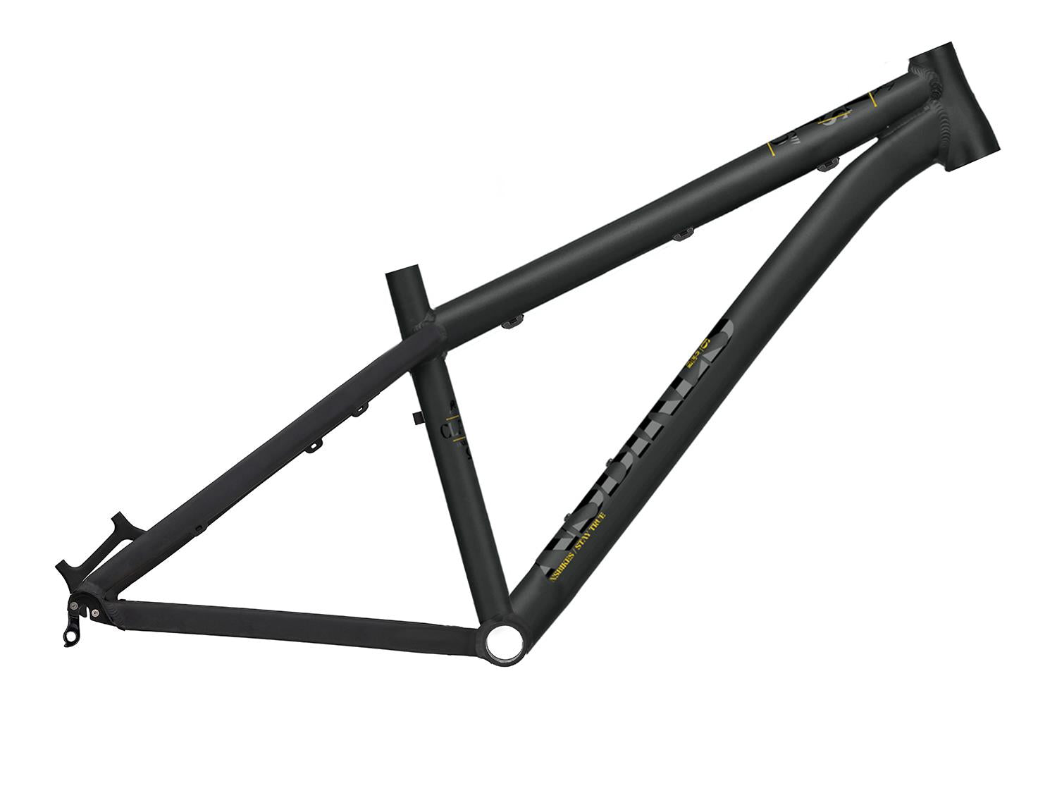 Clash V2 (all-round/Fun - Aluminum) Frame - flat black - M