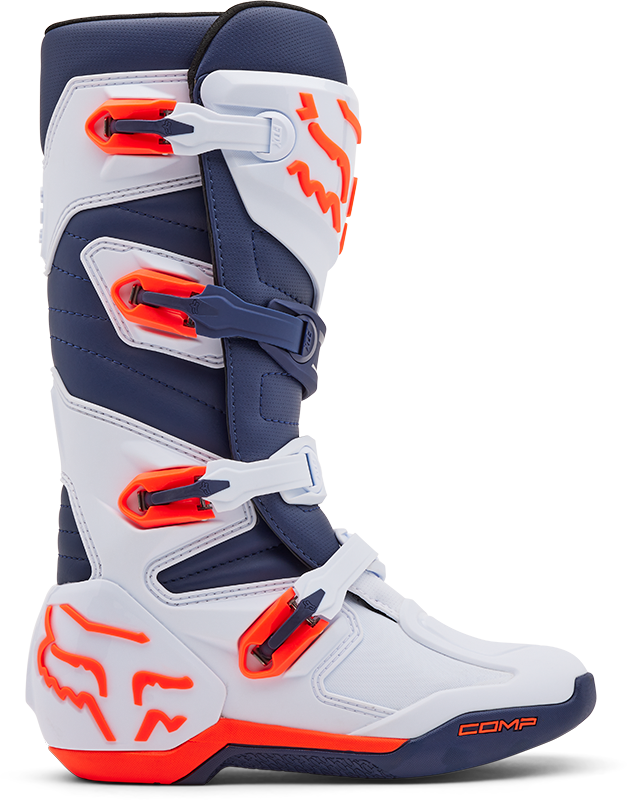 Comp Boot - White/Navy