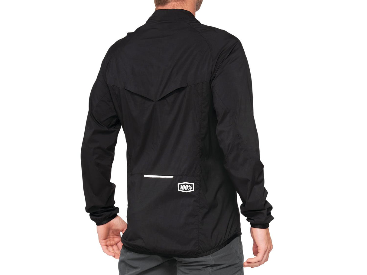 Corridor Stretch Windbreaker - black