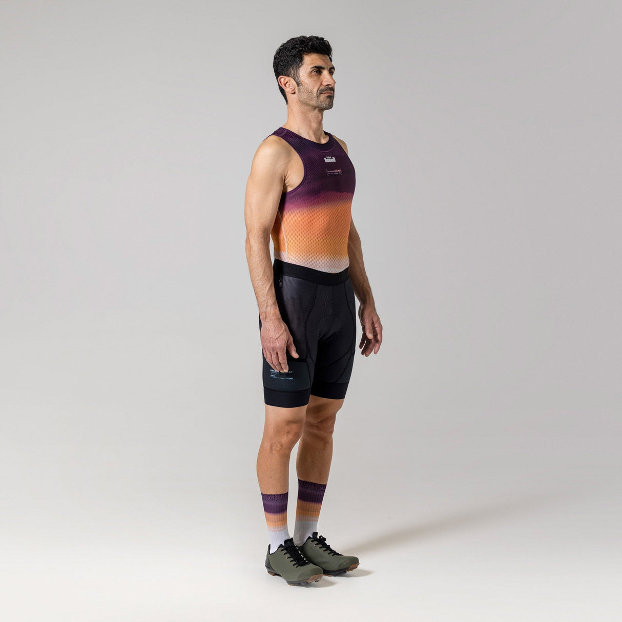 Bib Short Commander Strapless - Black