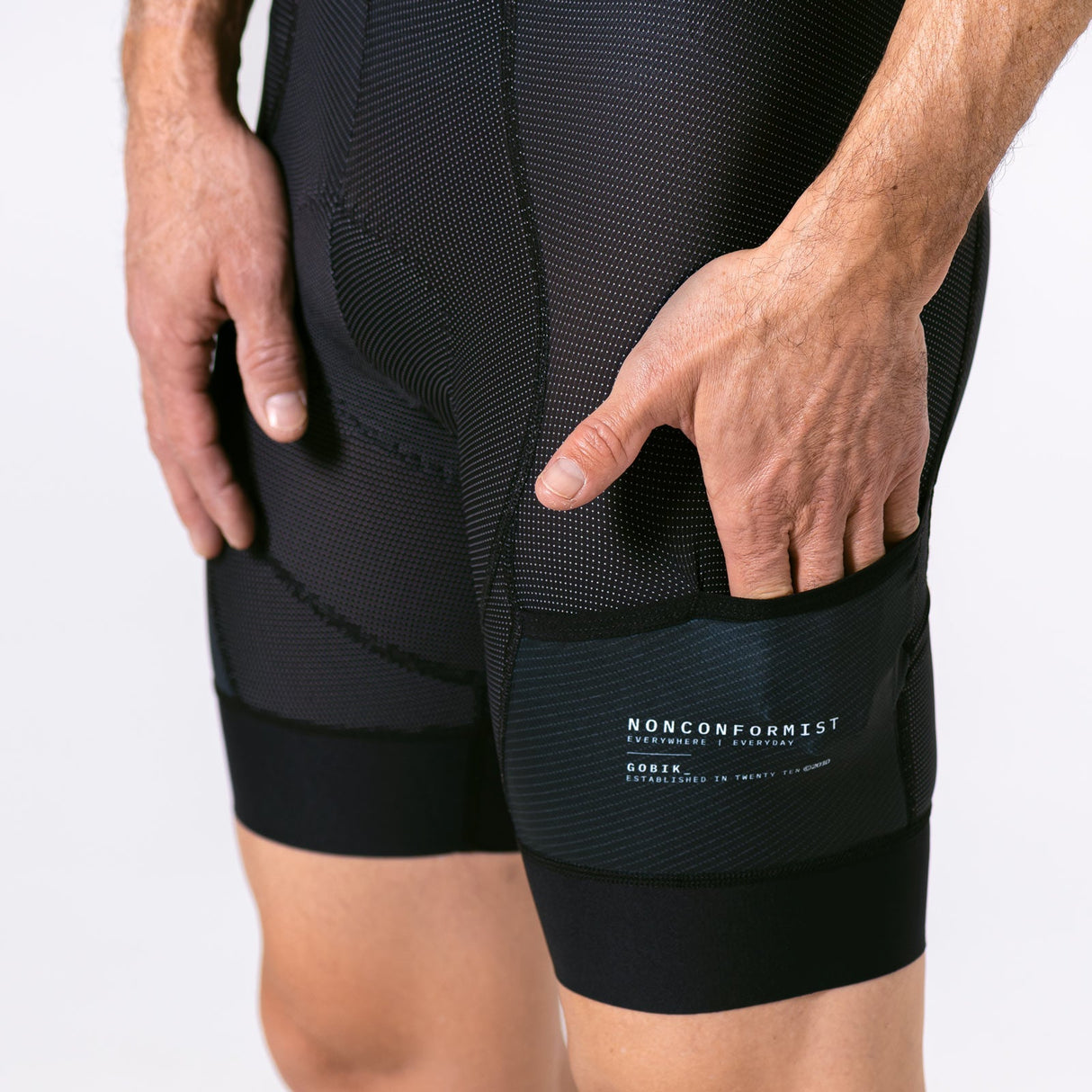 Bib Short Commander Strapless - Black