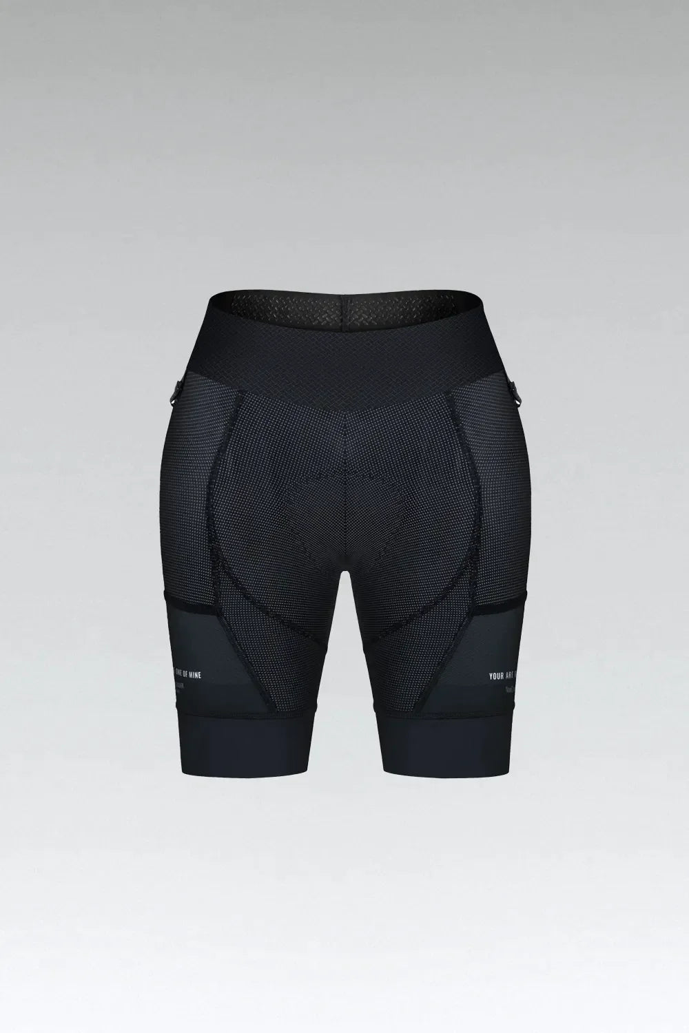 Bib Short Commander Strapless Women - Black