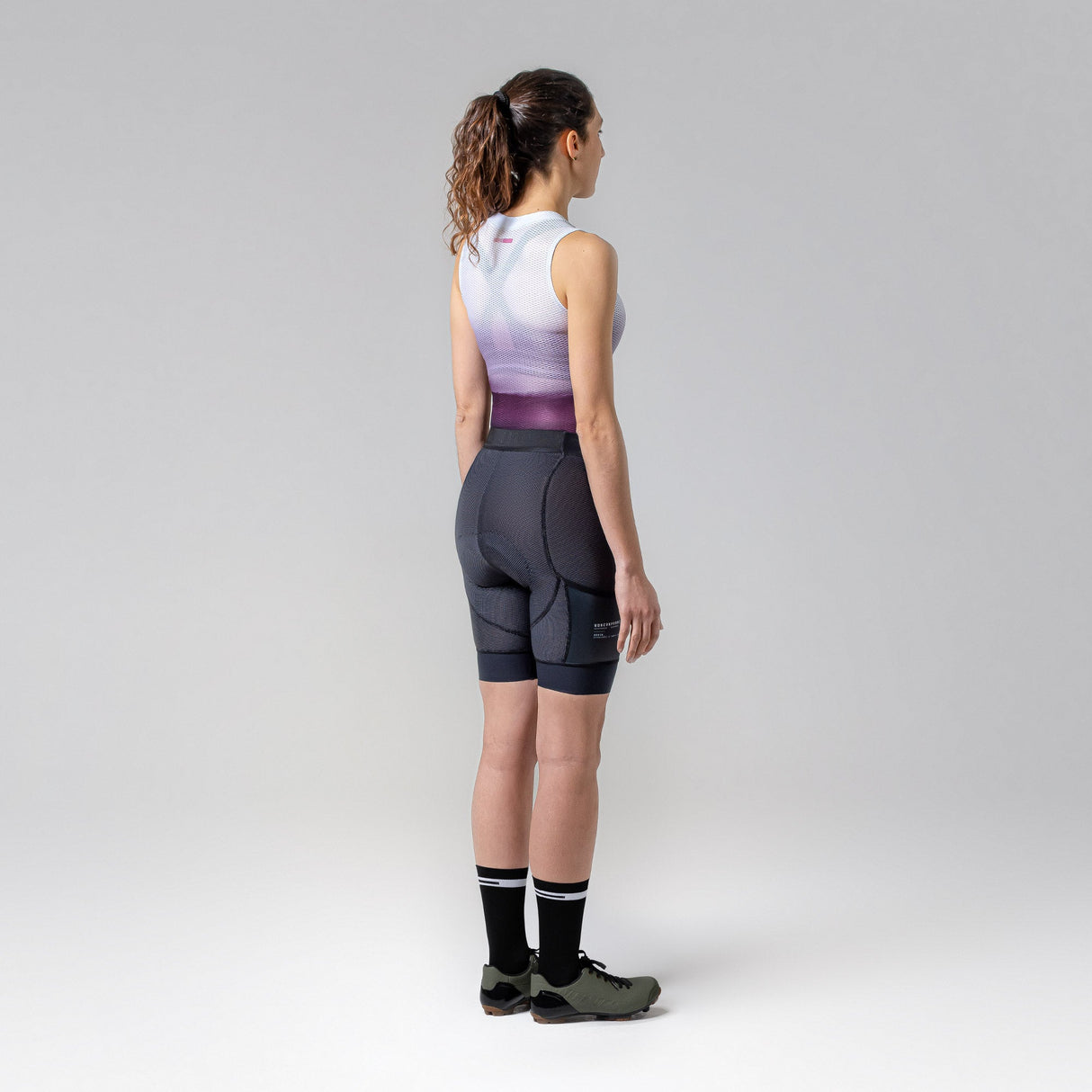 Bib Short Commander Strapless Women - Black