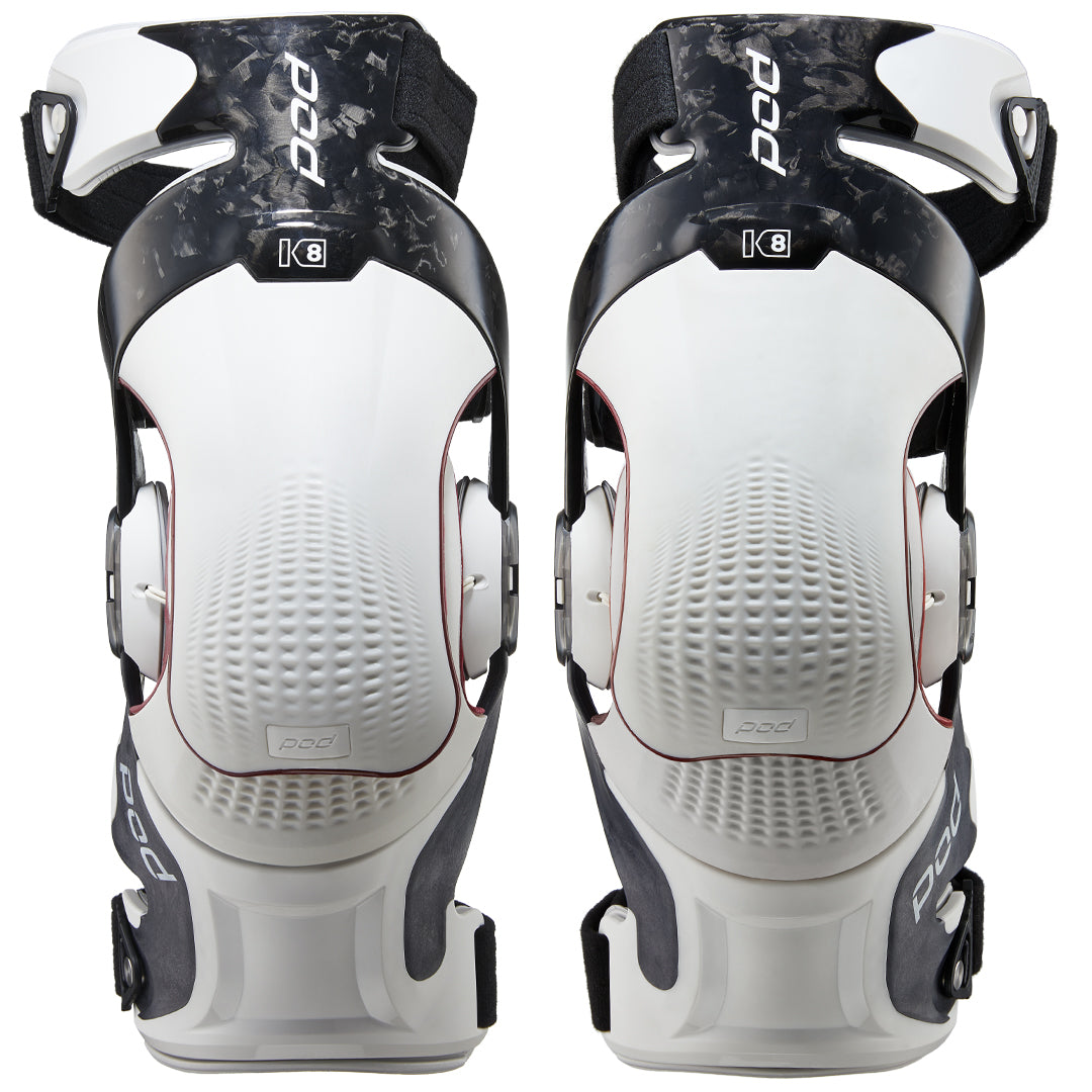 K8 3.0 Knee Brace carbon/white carbon-weiss