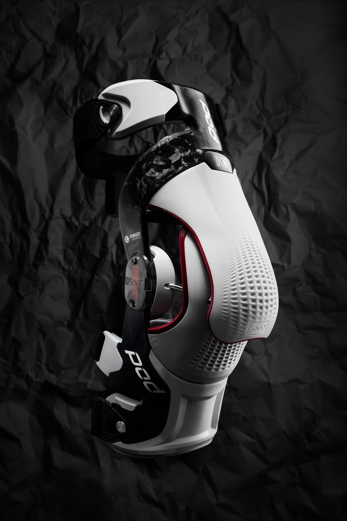 K8 3.0 Knee Brace carbon/white carbon-weiss
