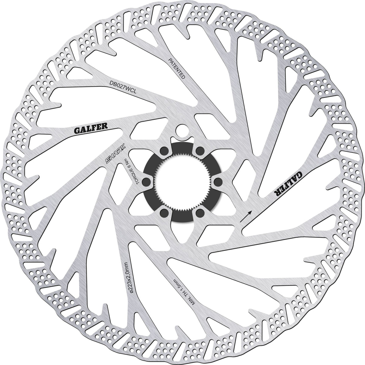 SHARK® Bremsscheibe - Centerlock Galfer