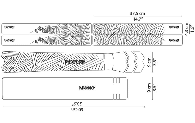 Rahmenschutz Kit - Stay Free Black