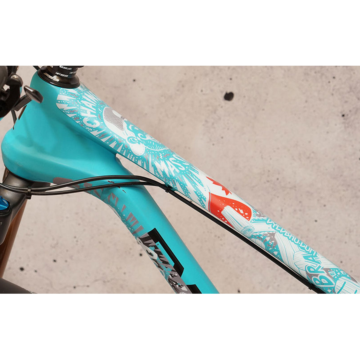 Rahmenschutz Kit - Chainsaw White Matte