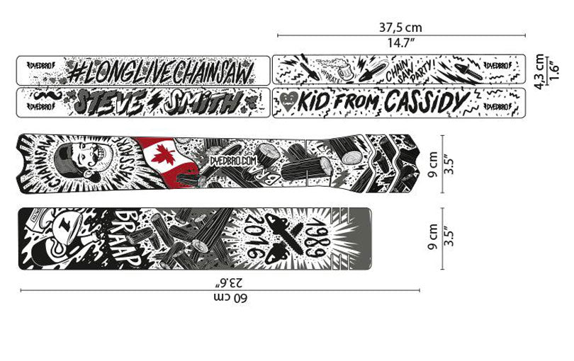 Rahmenschutz Kit - Chainsaw Black