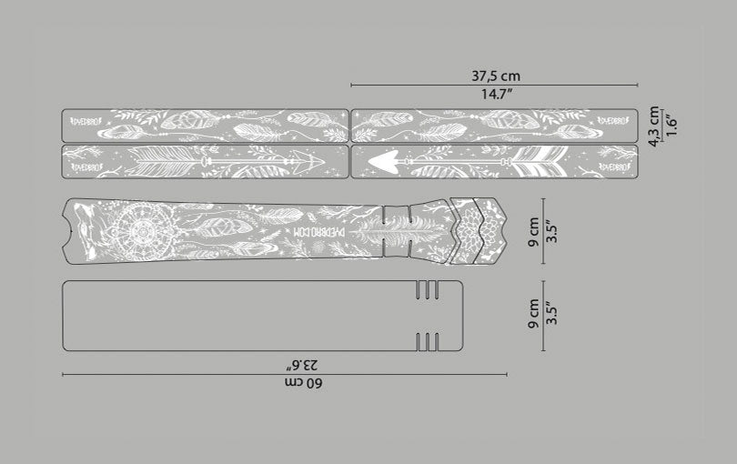 Rahmenschutz Kit Dream Catcher - White Matte