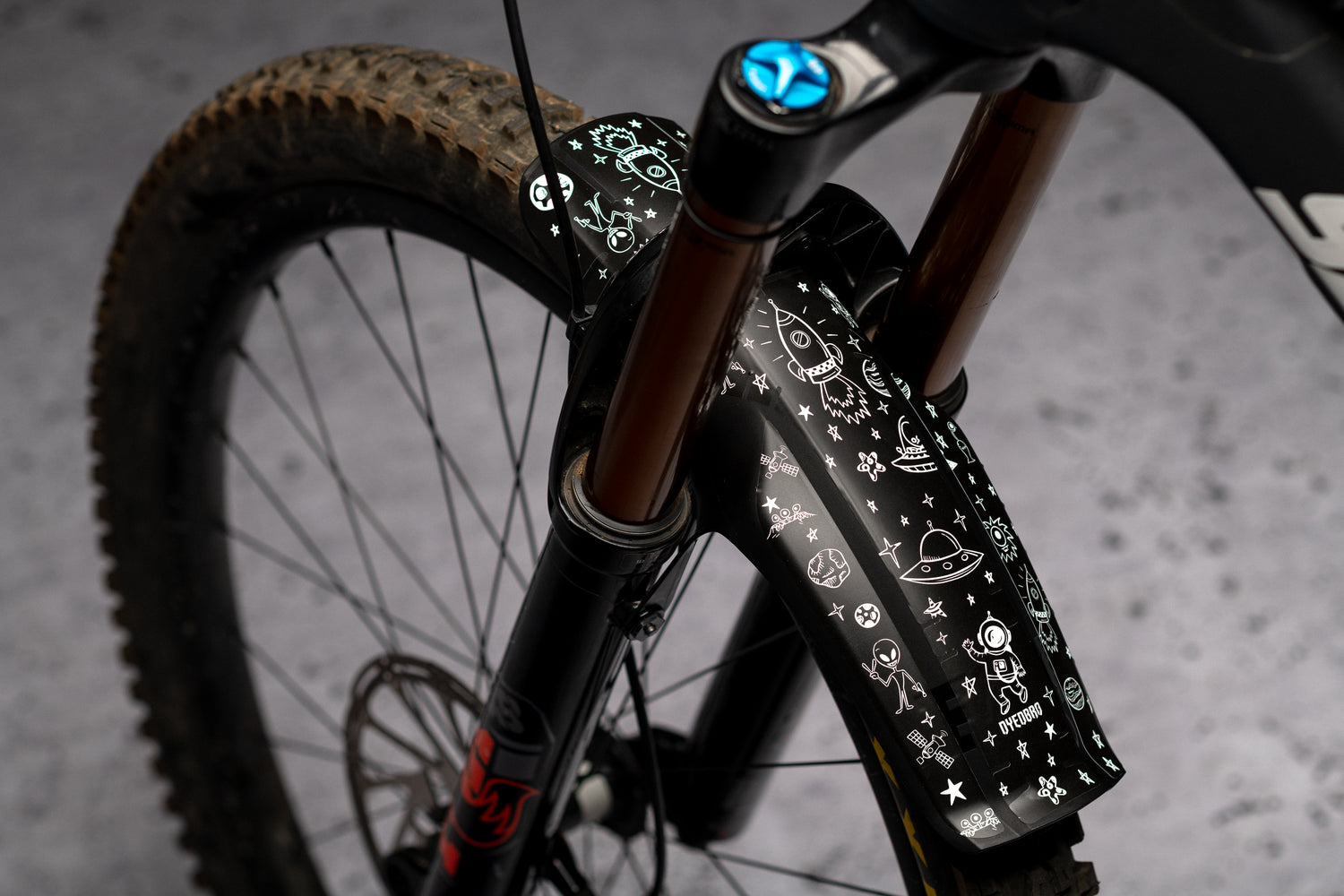 Mud Guard Decals FOX 36-38 XL