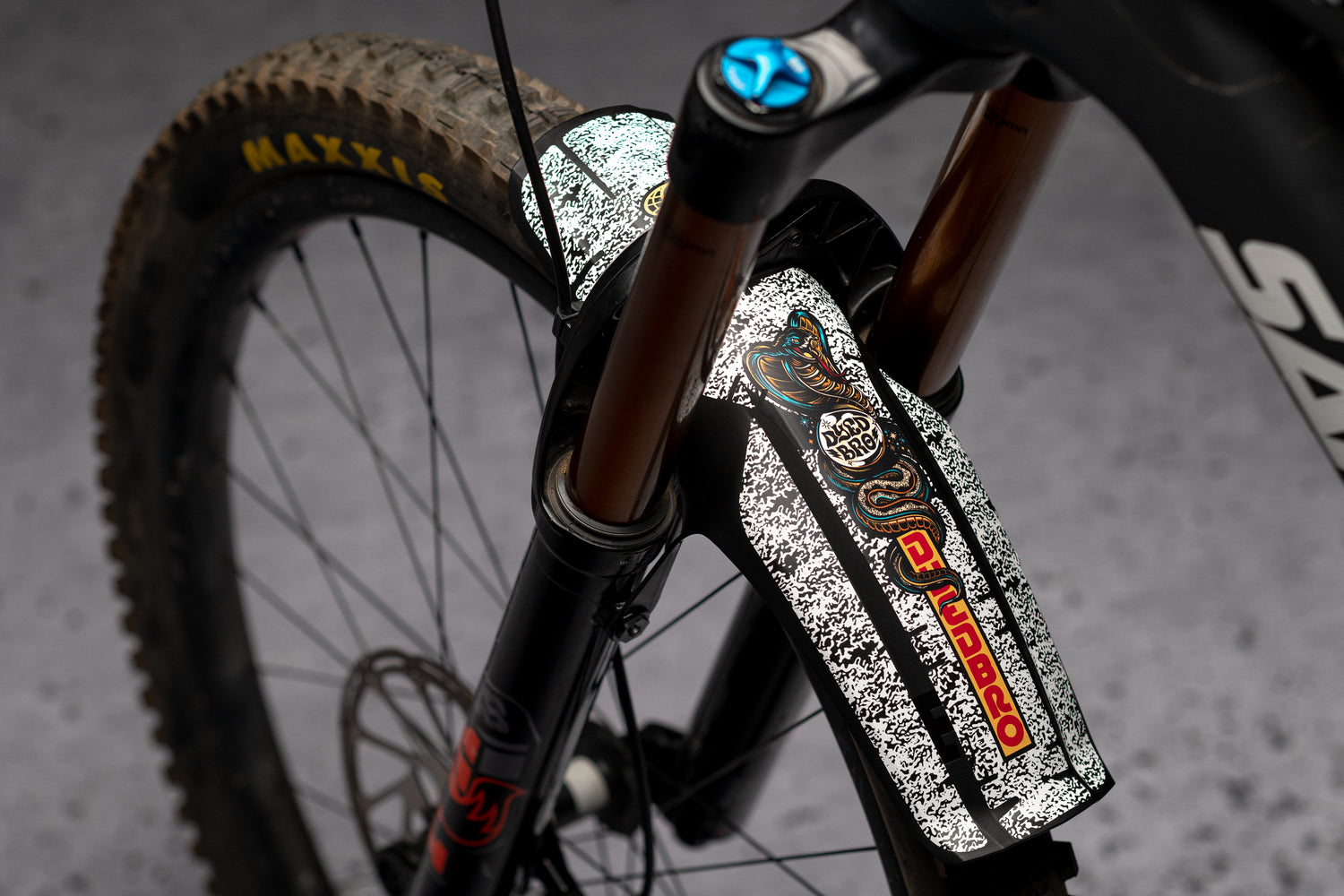 Mud Guard Decals FOX 36-38 XL