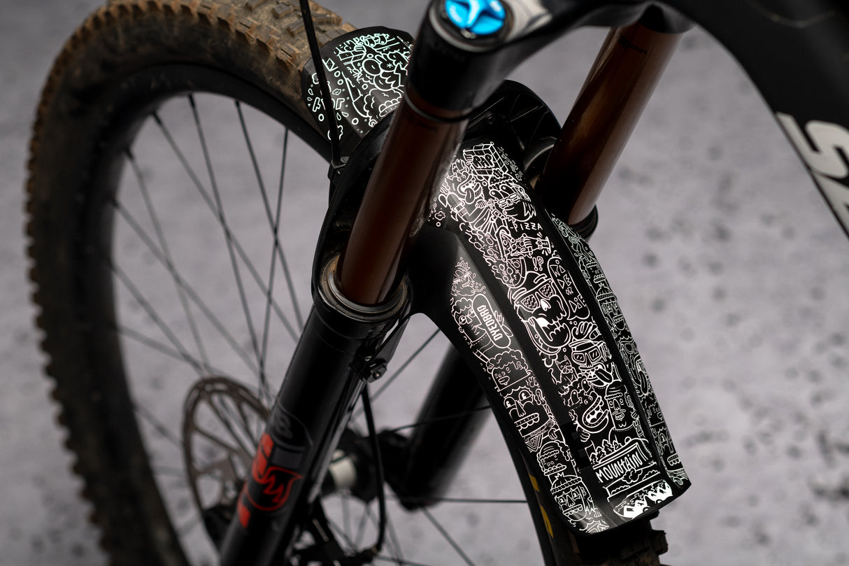 Mud Guard Decals FOX 36-38 XL