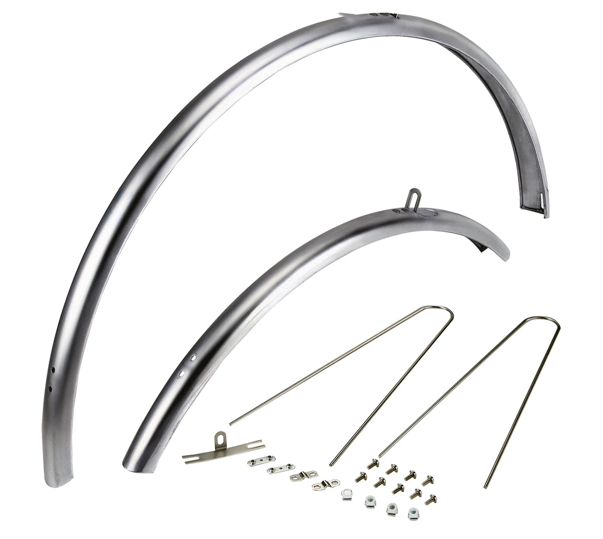 ENE Schutzblechset F-1 - silber