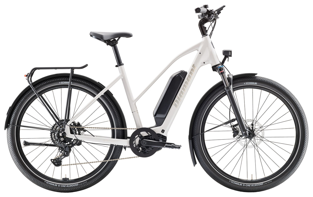 Zing Trip Core (Midstep) - Baumwollweiss Metallic 400Wh