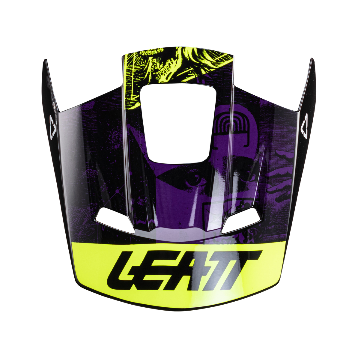 Helmet Moto 2.5 V24 UV schwarz-grün-weiss M