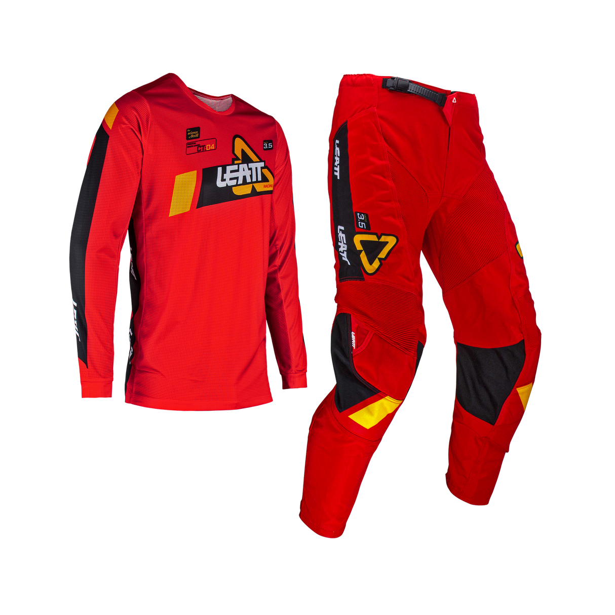 Ride Kit 3.5 Red rot-schwarz-gelb