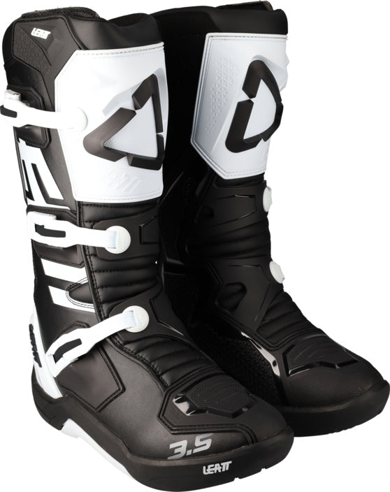 Stiefel 3.5 Junior schwarz-weiss