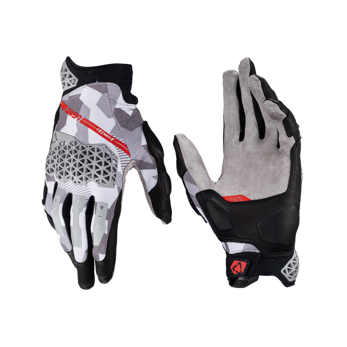 Glove ADV X-Flow 7.5 Short - Steel Grey