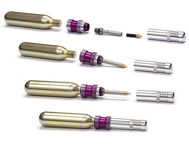 Tubeless Reparatur- und Belüftungskit für Road - Schwarz