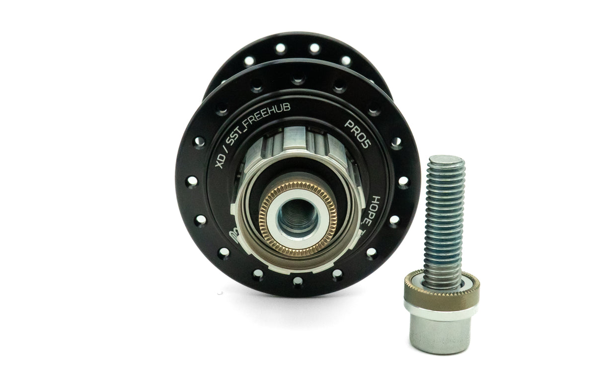 Pro 5 Trial/Singlespeed Hinterradnabe schwarz 32 Loch - 135 mm Bolt In