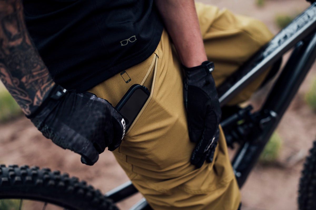 Bikeshorts Scrub AMP - Blau