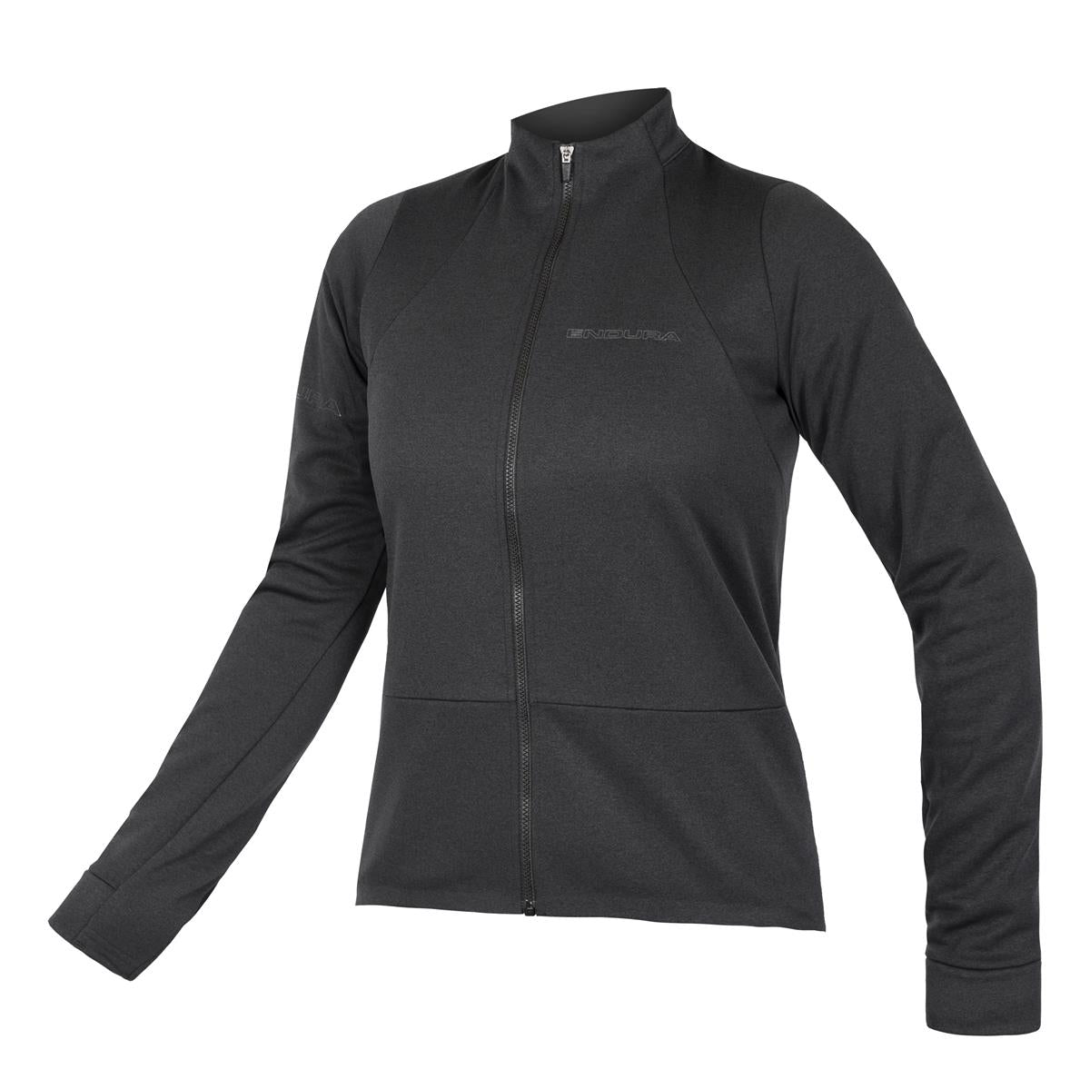 Damen GV500 Trikot (langarm) - Schwarz