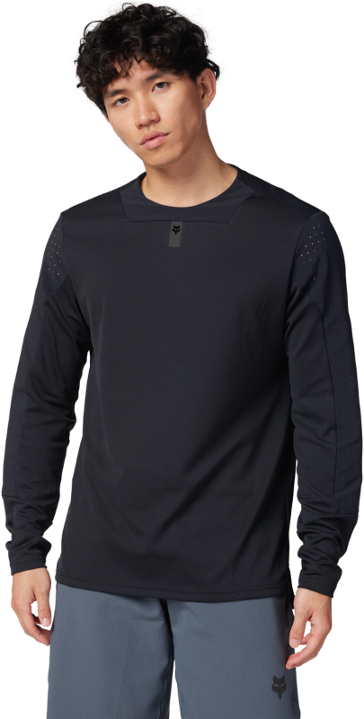 Defend Long Sleeve Jersey - Black