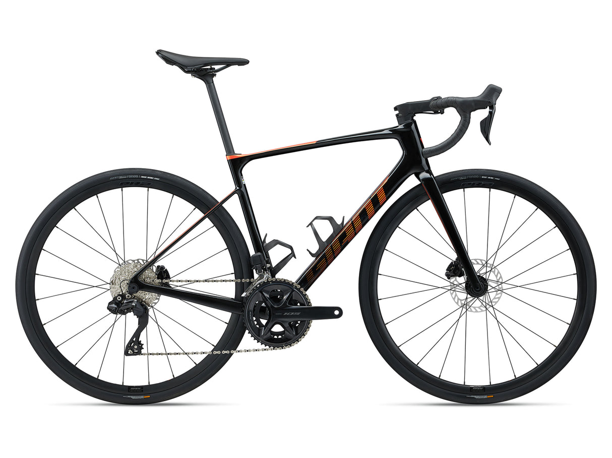 Defy Advanced 1 - Black / Helios Orange