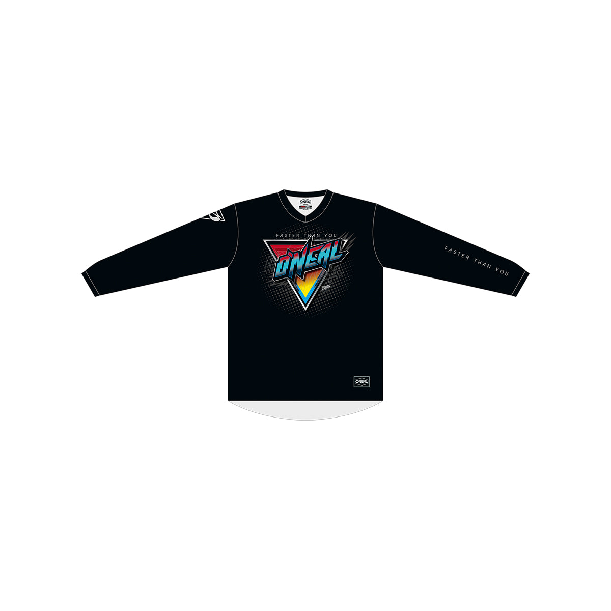 Element Speedmetal - Langarm Trikot - Schwarz/Multicolor