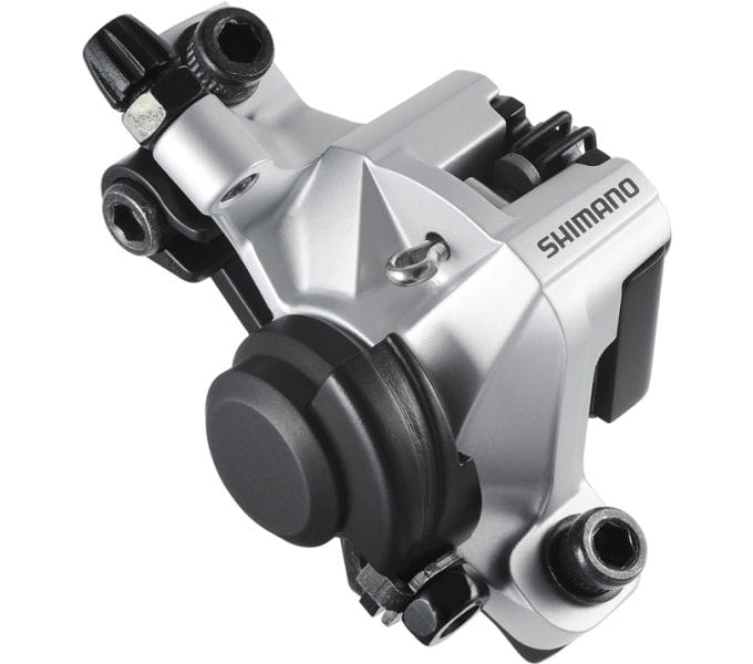 Bremssattel BR-M375, 2 Kolben - silber Shimano