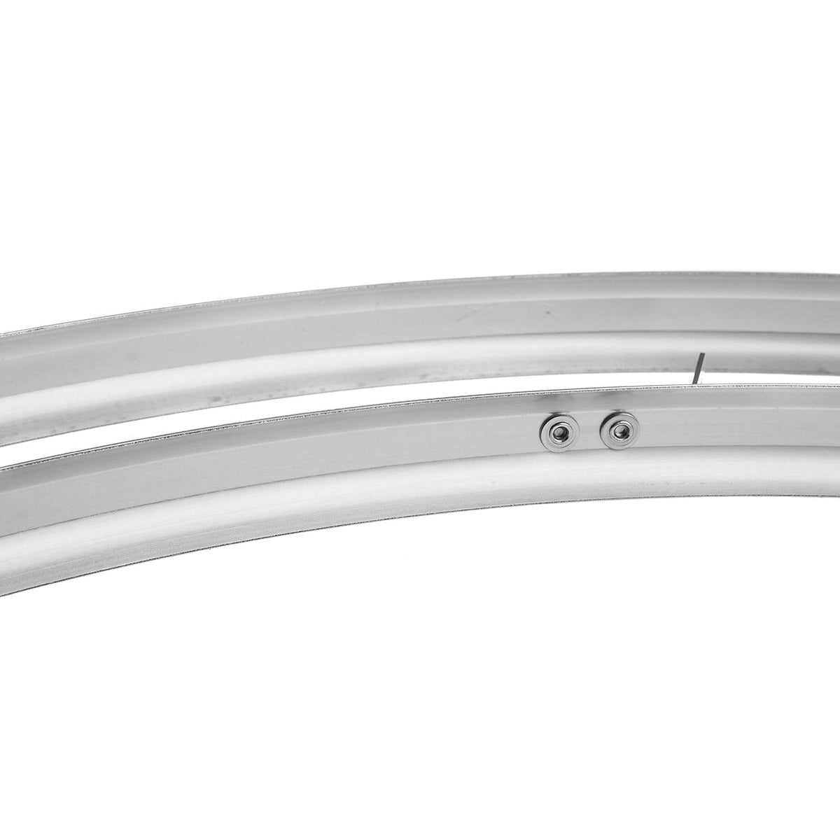 Schutzbleche - silber poliert